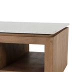 Bovenblad salontafel Dallas beige marmer