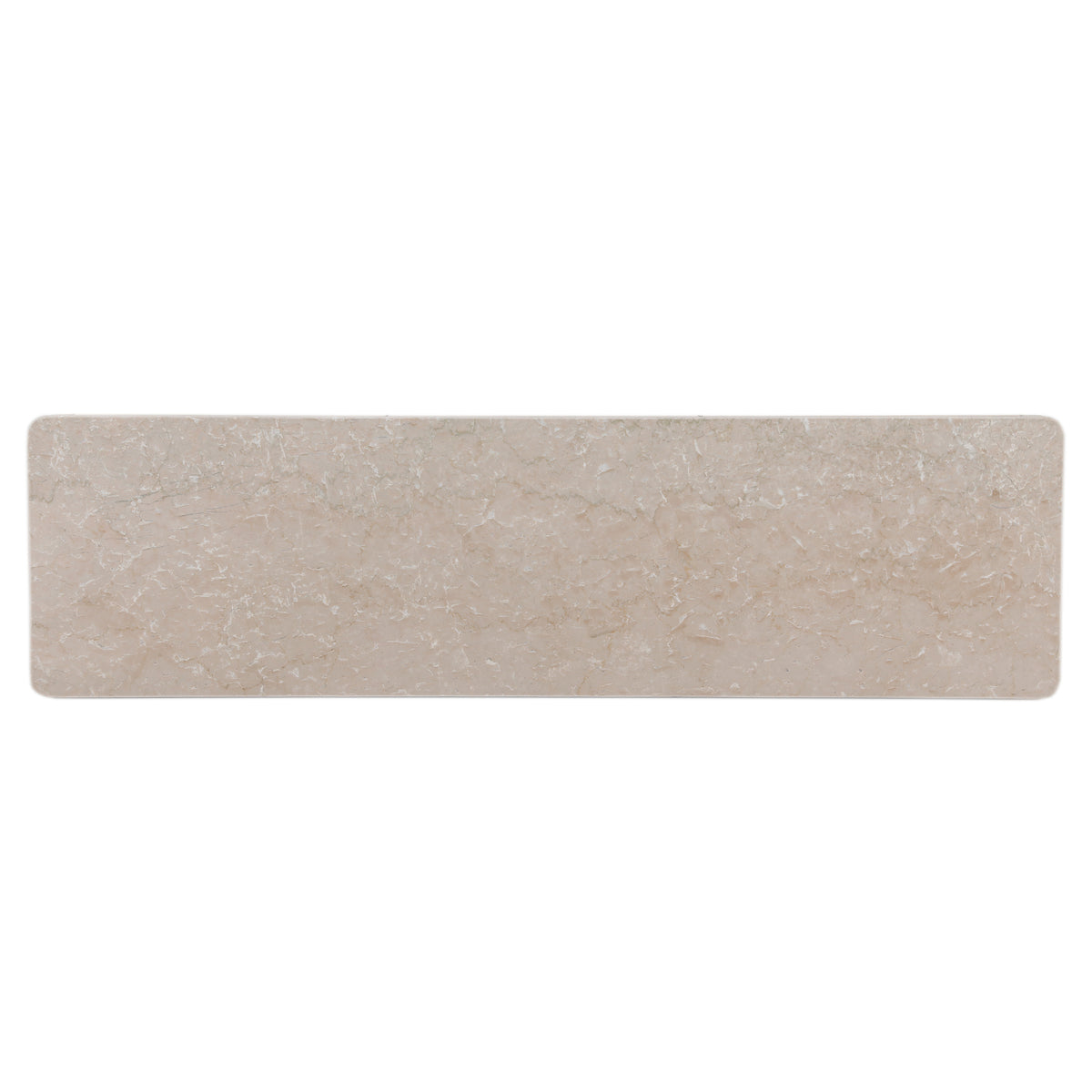 Bovenblad voor zwevend tv-meubel Dallas, beige marmer, 165 cm
