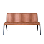 Eetkamerbank Tivoli | Eco leer | Cognac