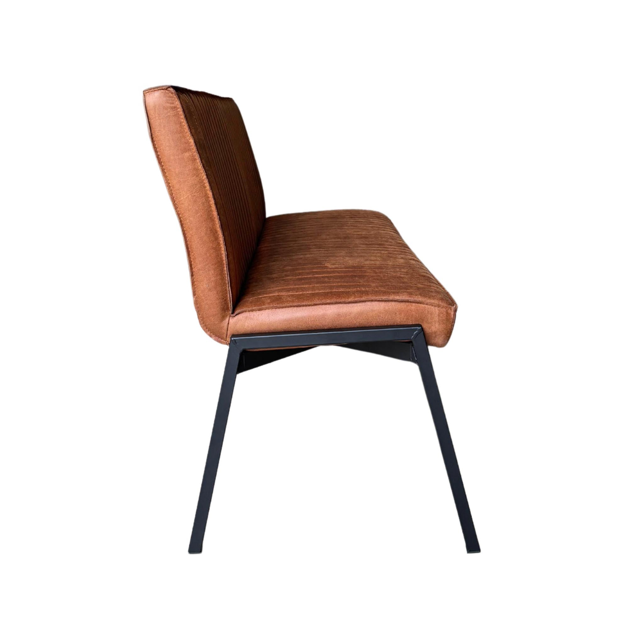 Eetkamerbank Tivoli | Eco leer | Cognac