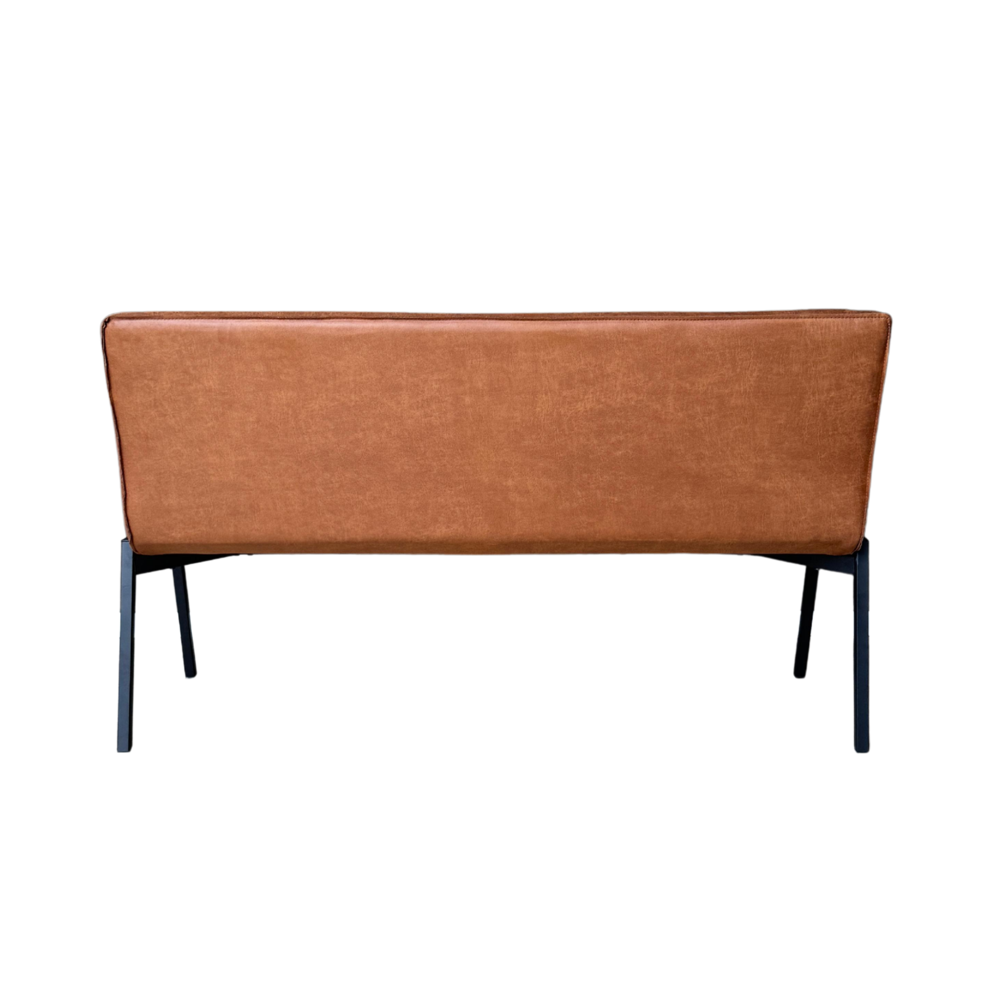 Eetkamerbank Tivoli | Eco leer | Cognac