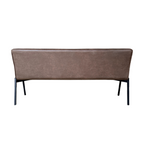 Eetkamerbank Tivoli | 185 cm | Bull Brown eco leer