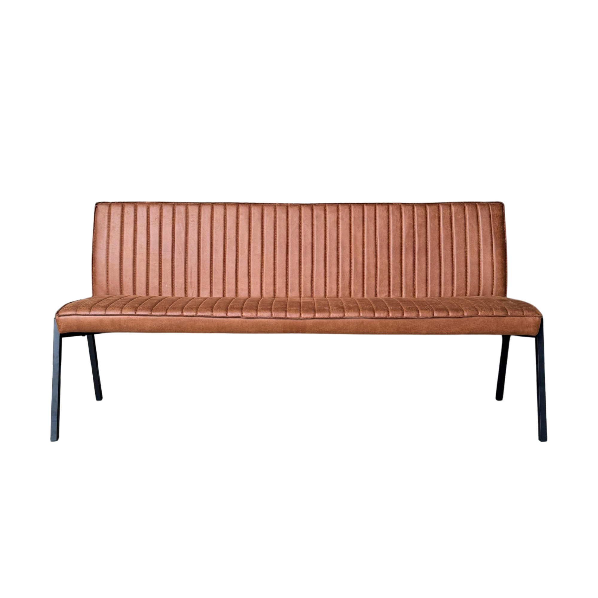 Eetkamerbank Tivoli | Bull Cognac 28 | 185 cm