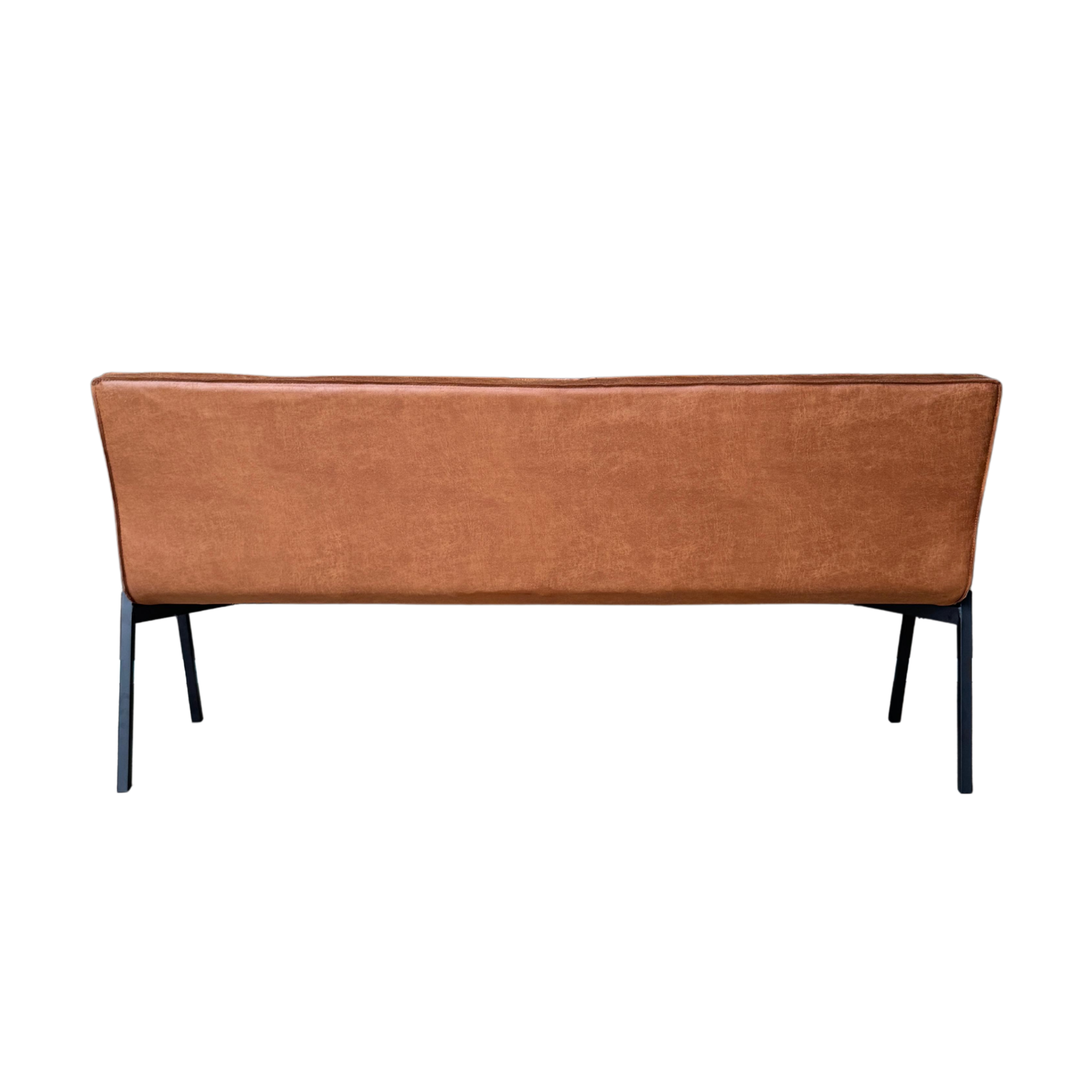 Eetkamerbank Tivoli | Bull Cognac 28 | 185 cm