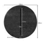 Eikenblad Ferris 130 cm bruin