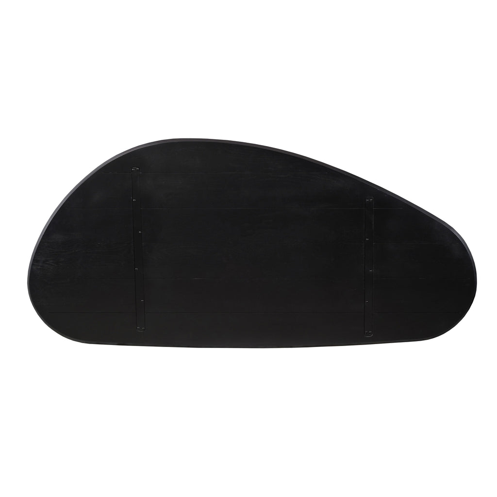 Eikenblad Cloud 210 cm zwart