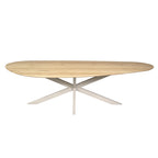 Eettafel Cloud | Organisch eiken | Matrixpoot zand