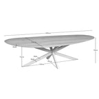 Eettafel Cloud | Organisch eiken | Matrixpoot zand