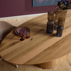 Eettafel Riga | Ovaal | Naturel eikenhout