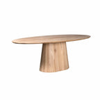 Eettafel Riga | Ovaal | Naturel eikenhout