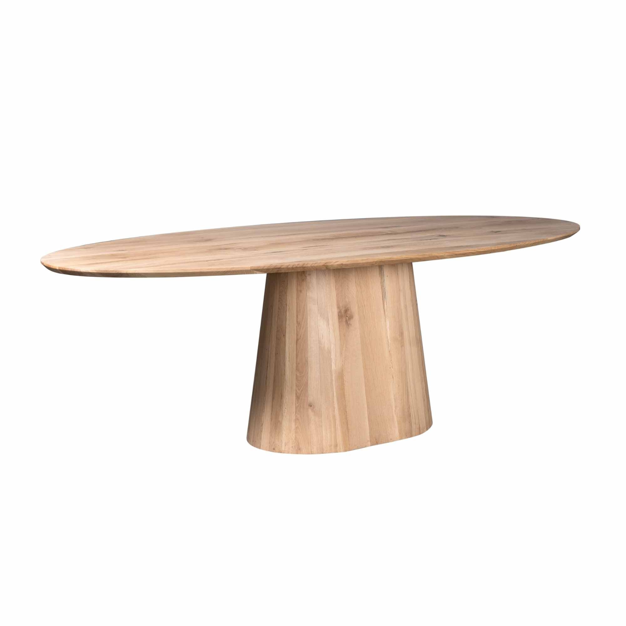 Eettafel Riga | Ovaal | Naturel eiken 240x120