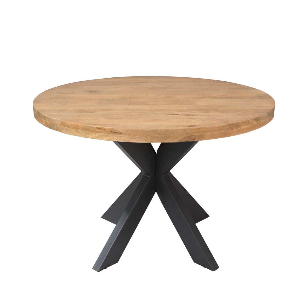 Eettafel Dakota | Rond | Massief mango naturel