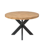 Eettafel Dakota | Rond | Massief mango naturel