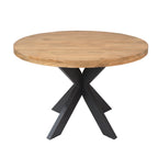 Eettafel Dakota | Rond | Massief mango licht