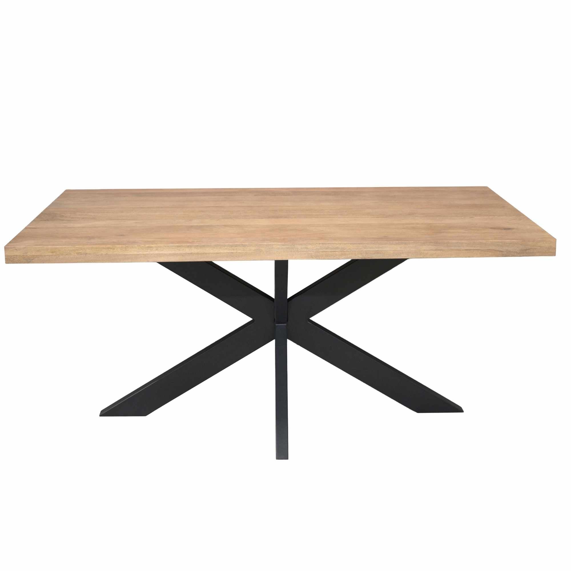 Eettafel Dakota | Rechthoek | Massief mango naturel