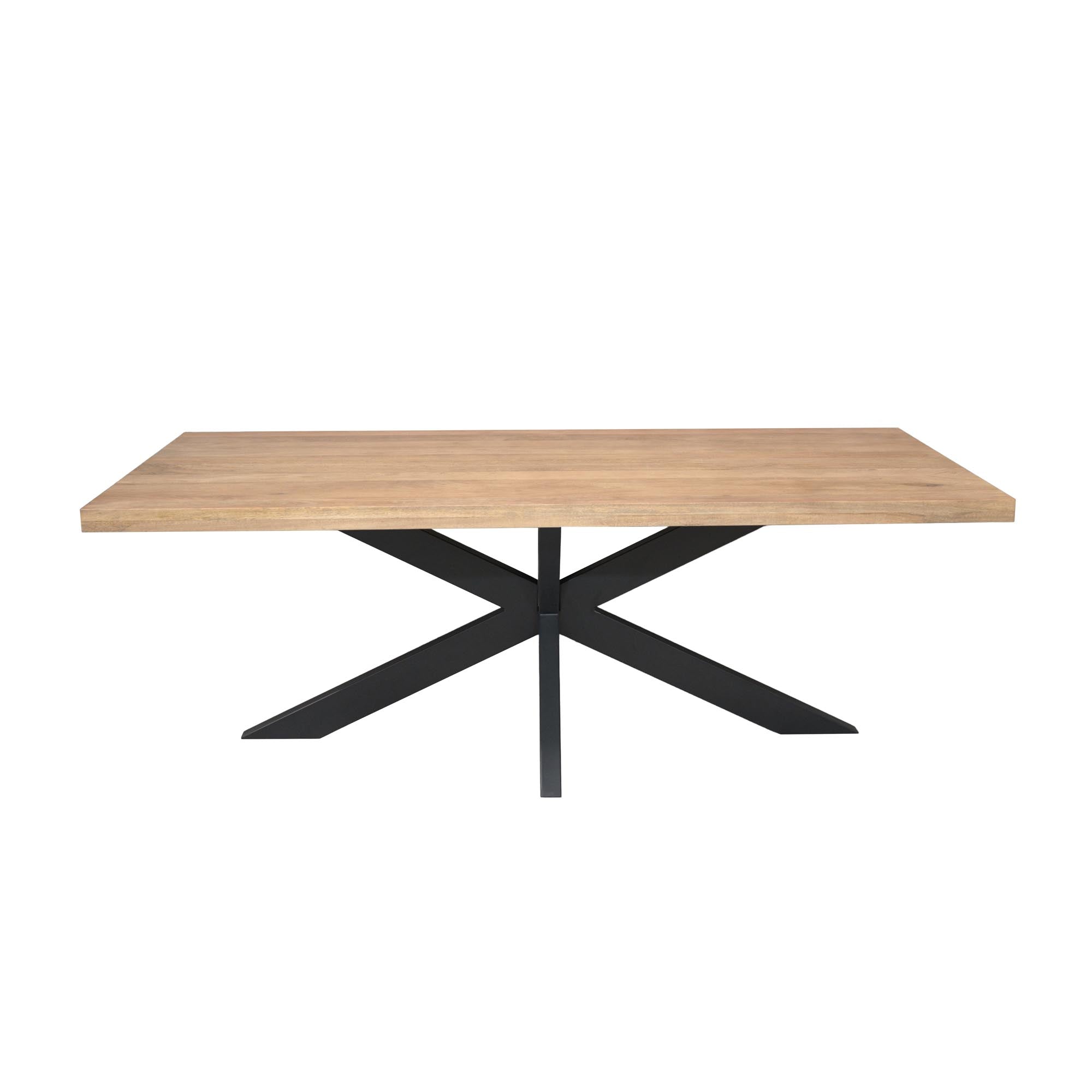 Eettafel Dakota | Rechthoekig | Massief mango licht