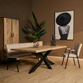 Eettafel Boomstam Dakota | Matrixpoot | 200 cm