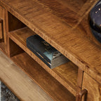 Tv meubel Omaha | Mangohout | 180x45x50 cm