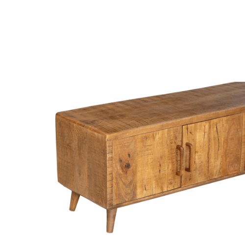 Tv meubel Omaha | Mangohout | 240 cm