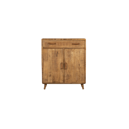 Kabinet Omaha | Mangohout | 1 Lade | 2 Deuren