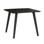 Eettafel Omaha | Zwarte inleg | Massief mangohout