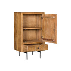 Kabinet kast Brandy | 1 Deur 1 Lade | Mangohout