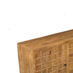 Dressoir Brandy | Mangohout | 2 Deuren, 3 Lades