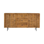 Dressoir Brandy | Mangohout | 2 Deuren, 3 Lades