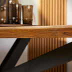 Eetkamertafel Brandy | Ovaal | Massief mango naturel
