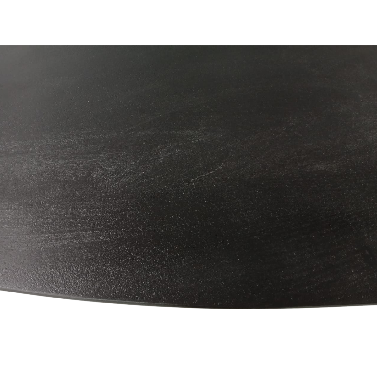Eetkamertafel Brandy Black | Ovaal | Massief mango