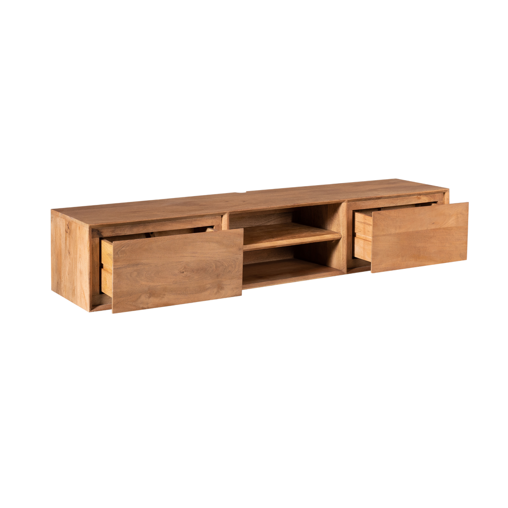 TV-meubel Zwevend | Ambiance | Mango naturel