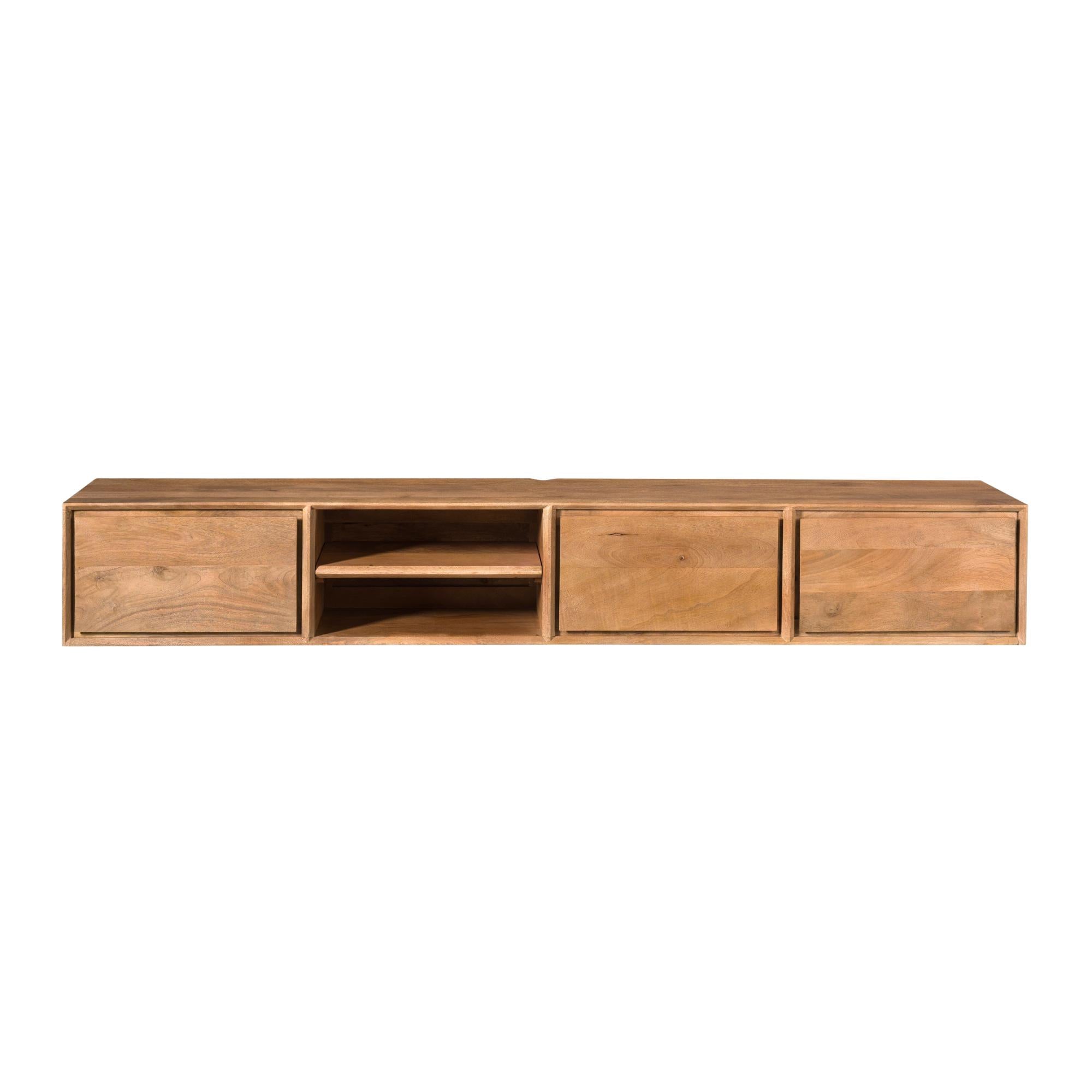 TV-meubel Ambiance | Zwevend | Mangohout