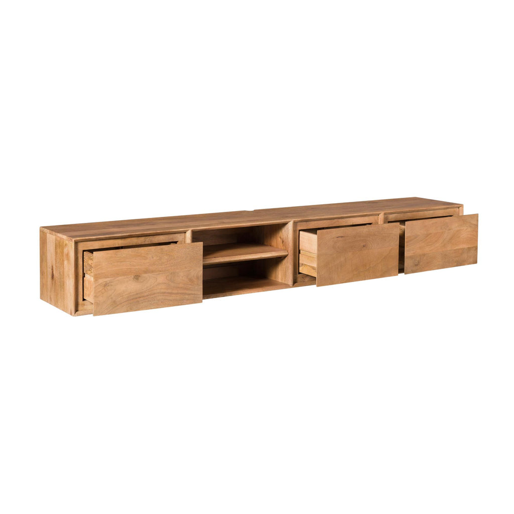 TV-meubel Ambiance | Zwevend | Mangohout