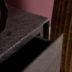TV-Meubel Zwevend | Ambiance Black | Mangohout