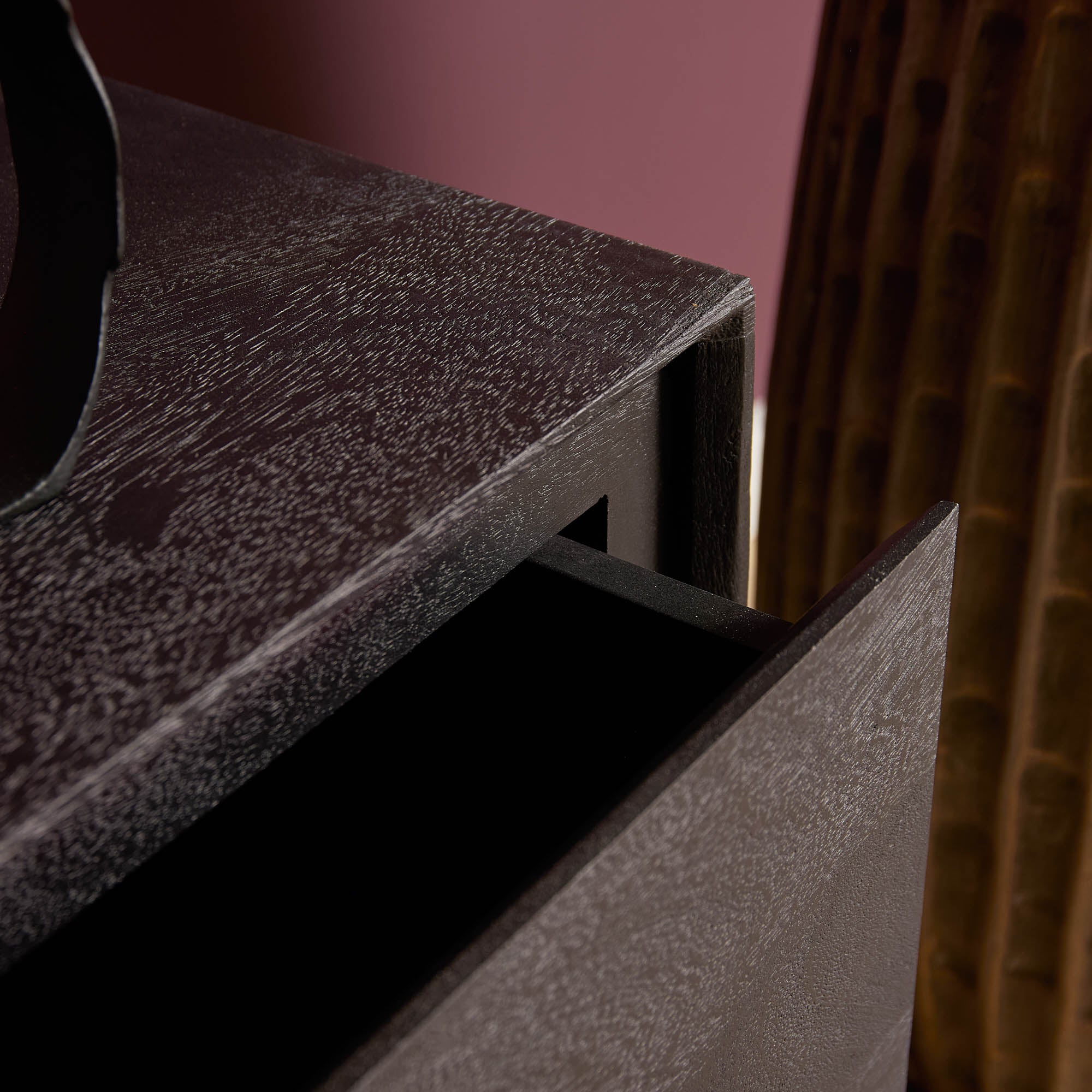 TV-Meubel Zwevend | Ambiance Black | Mangohout