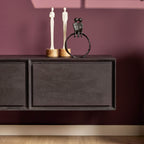 TV-meubel Ambiance | Zwevend | Mangohout 240 cm