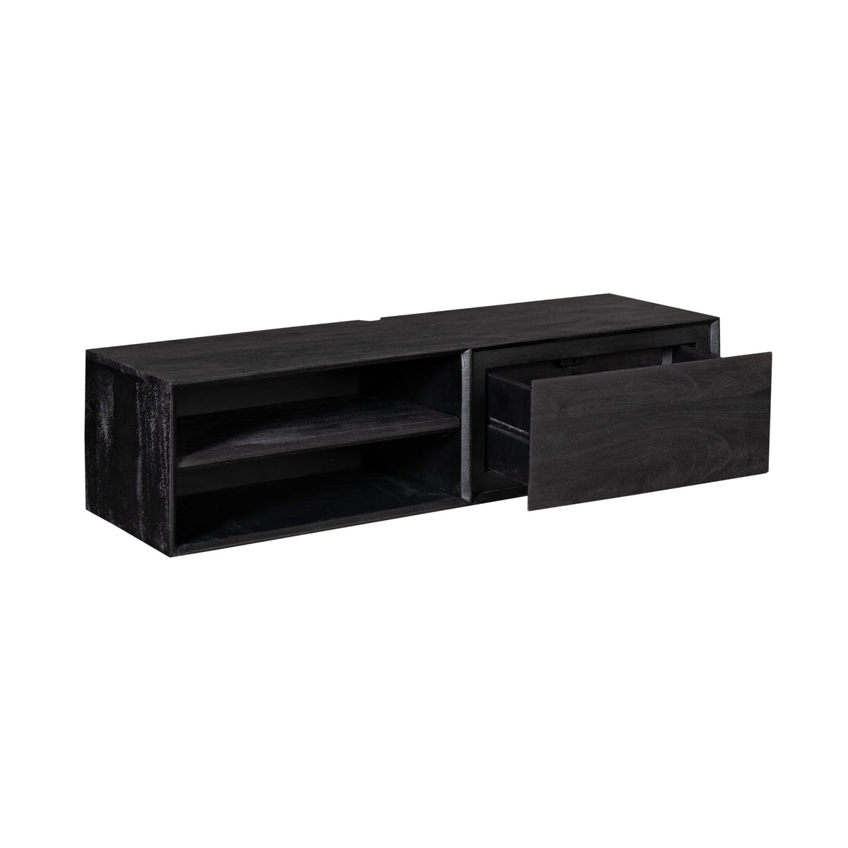 Zwevend tv-meubel Ambiance Zwart | 120 cm