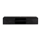 TV-Meubel Zwevend | Ambiance Black | Mangohout