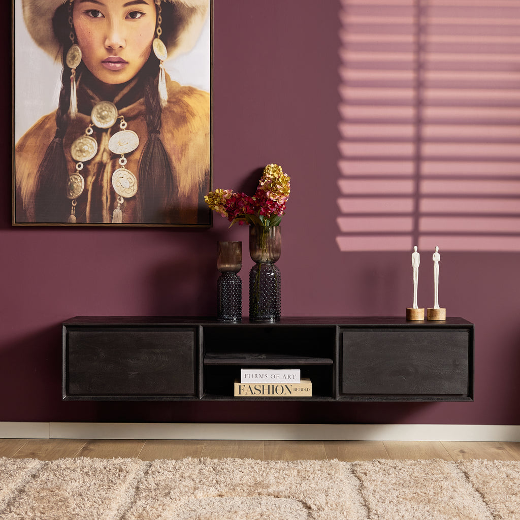 TV-Meubel Zwevend | Ambiance | Mangohout naturel