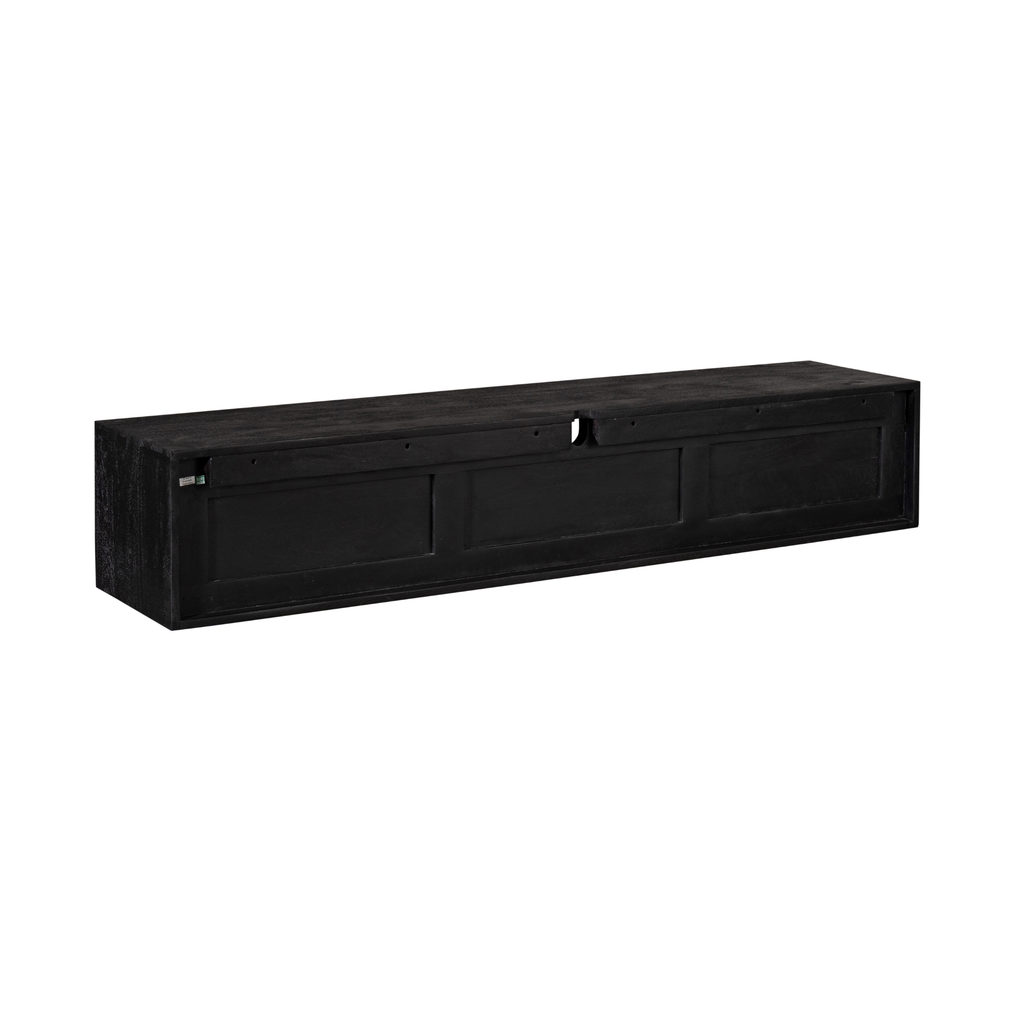 TV-Meubel Zwevend | Ambiance Black | Mangohout