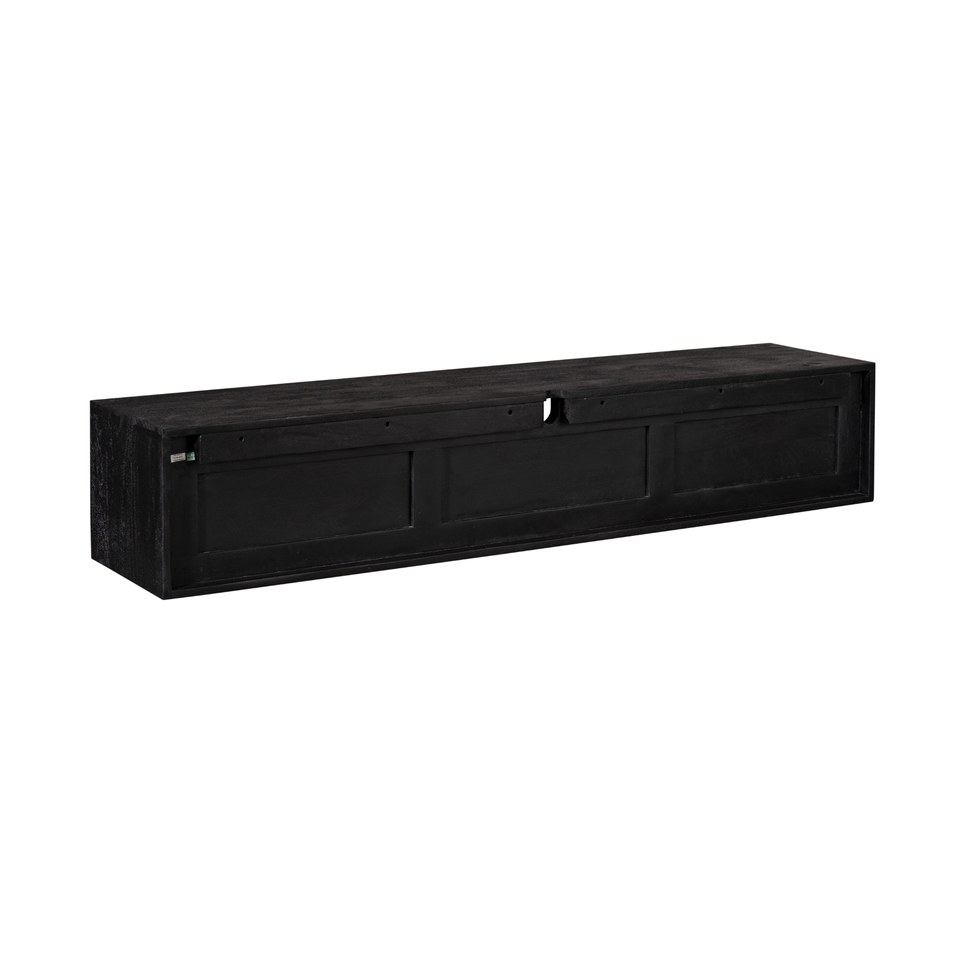 TV-Meubel Zwevend | Ambiance Black | Mangohout