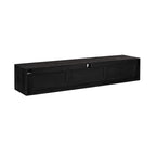 Zwevend tv meubel Ambiance Zwart | 160 cm