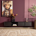 TV-meubel Ambiance | Zwevend | Mangohout Black