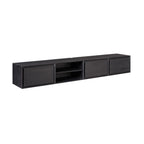TV-meubel Ambiance | Zwevend | Mangohout Black