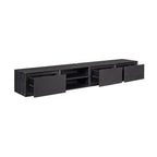 TV-meubel Ambiance | Zwevend | Mangohout Black