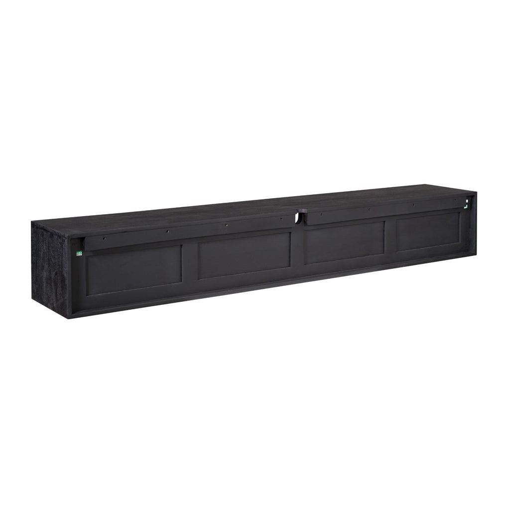 TV-meubel Ambiance | Zwevend | Mangohout Black