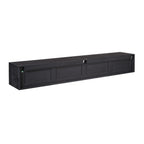 TV-meubel Ambiance | Zwevend | Mangohout Black