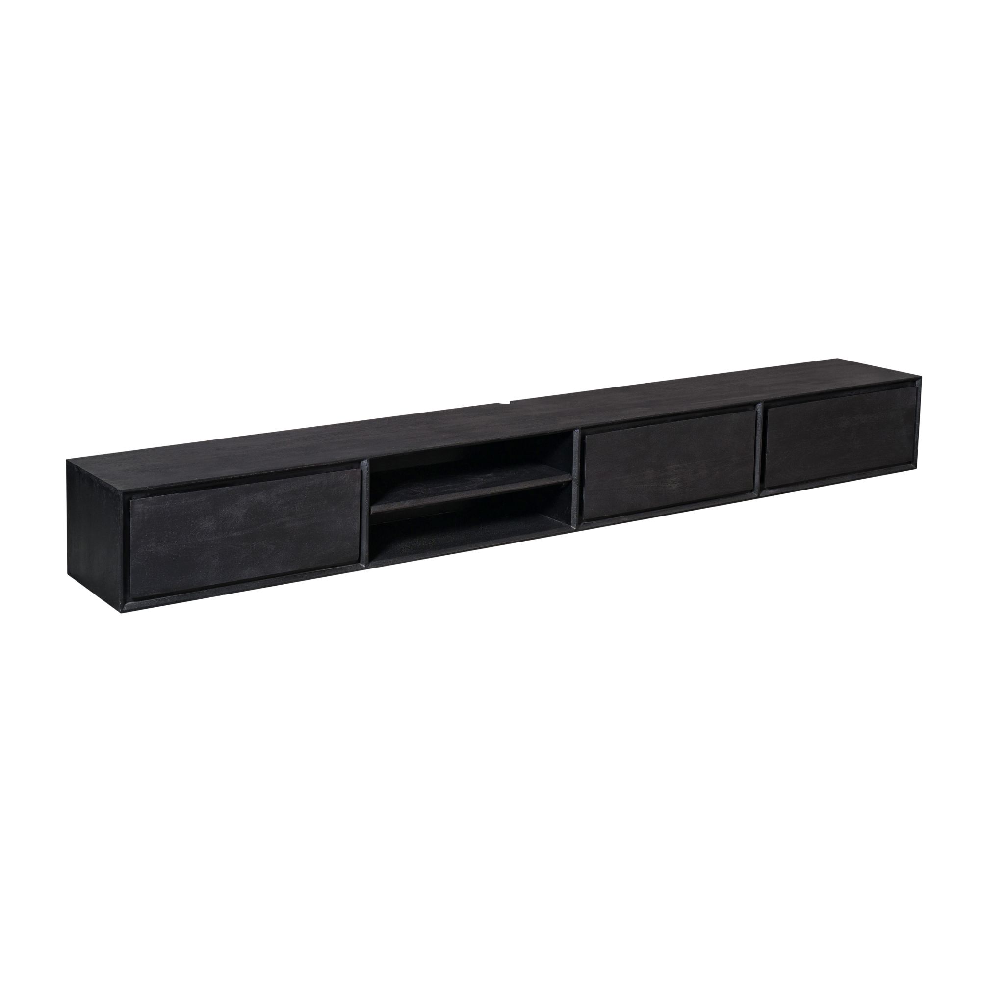 TV-meubel Ambiance | Zwevend | Mangohout 240 cm