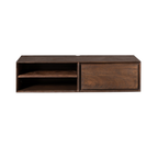 TV-meubel Ambiance Brown | Zwevend | Mangohout 120 cm