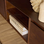TV-meubel Ambiance Brown | Zwevend | Mangohout 120 cm